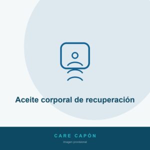 Aceite corporal de recuperación — Care Capón